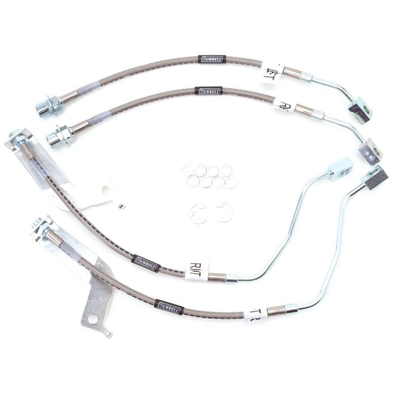 RUS Brake Line Kits - Russell Performance 99-04 Ford Mustang with Traction Control (Except Cobra) Brake Line Kit
