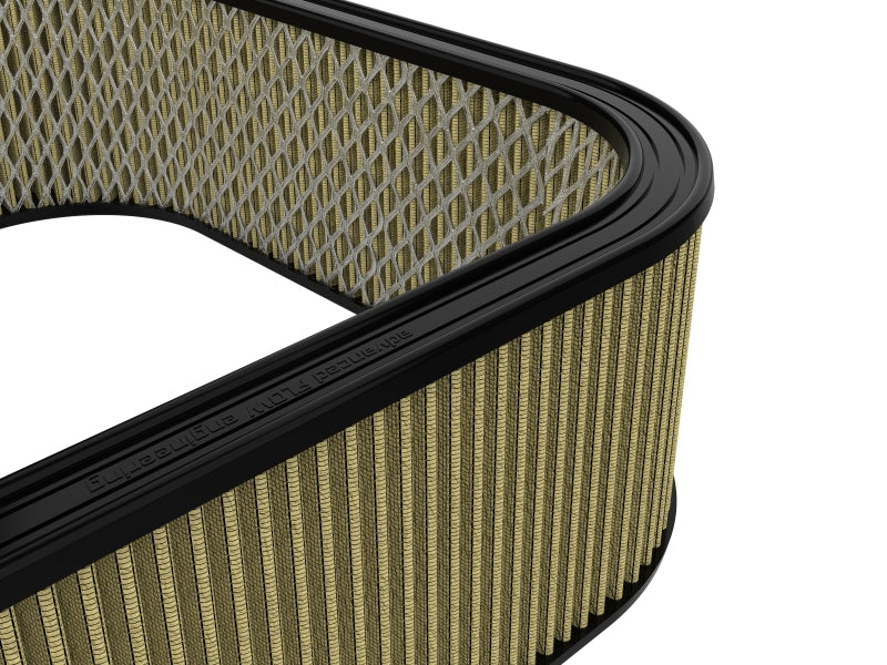 AFE Universal Pro-G 7 Filter - aFe Magnum FLOW Custom Air Filter 20.6 IN L x 20.6 IN W x 5.70 IN H w/ Expanded Metal