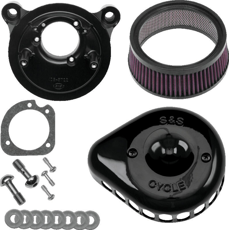 SSC Air Cleaner Kits - S&S Cycle 01-15 Fuel-Injected Softail Models Stealth Air Cleaner Kit
