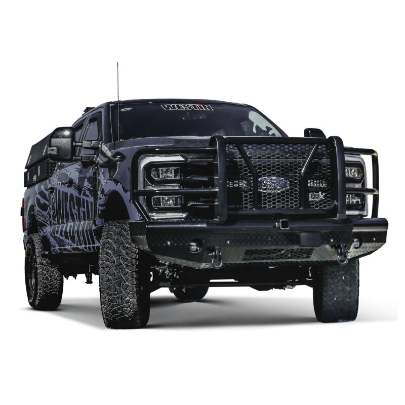 WES HDX Front Bumpers - Westin 2023+ Ford F250/F350 HDX Bandit Front Bumper - Textured Black