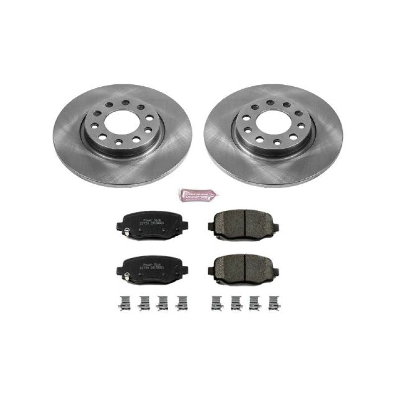 PSB Autospecialty Kit - Power Stop 15-17 Chrysler 200 Rear Autospecialty Brake Kit