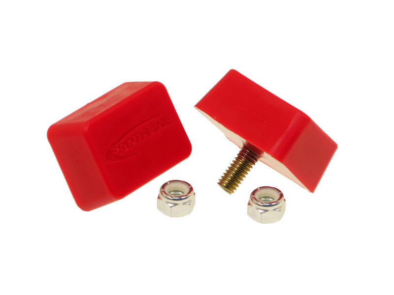 PRO Bump Stops - Red - Prothane Universal Bump Stop 3/4 X 1 3/4 X 1 3/8 - Red
