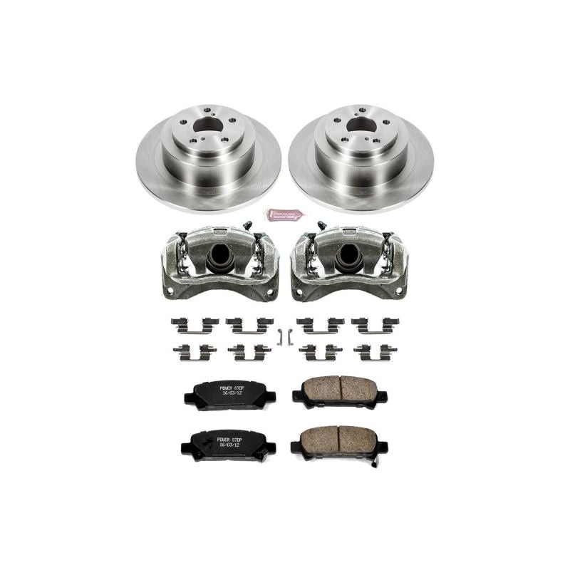 PSB Autospecialty Kit w/Cals - Power Stop 03-06 Subaru Baja Rear Autospecialty Brake Kit w/Calipers