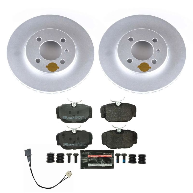 PSB Euro-Stop Kit - Power Stop 91-92 BMW 318i Front Euro-Stop Brake Kit