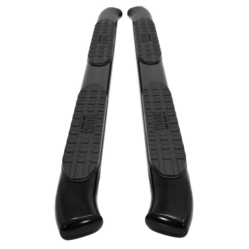WES Nerf Bars - PRO TRAXX 5 - Westin 21-22 Ford Bronco (4-Door) PRO TRAXX 5 Oval Nerf Step Bars - Textured Black
