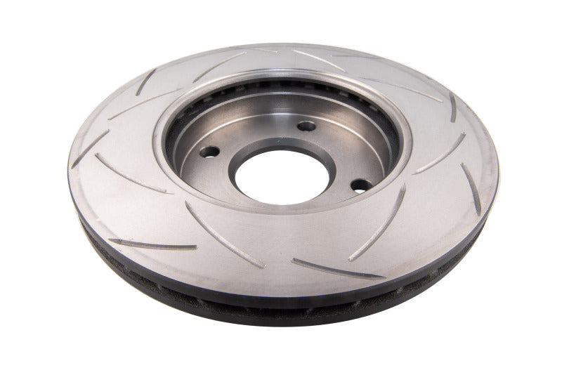 DBA Street Slotted Rotors - DBA 00-04 Ford Focus Front Street Series Slotted Brake Rotor