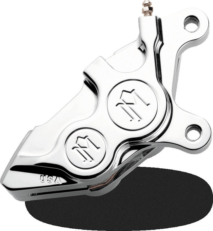 PFM Brake Calipers - Performance Machine 00-17 HD Caliper 137x4B Left 11.5in - Chrome