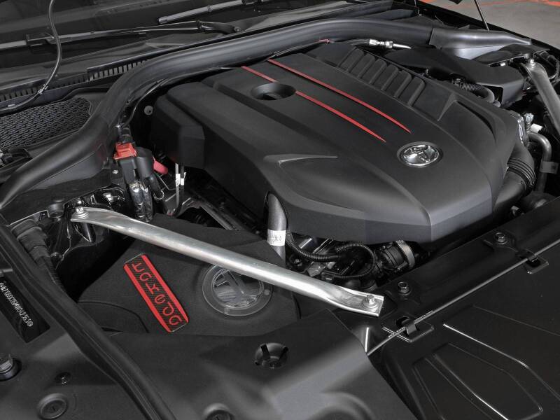 AFE Takeda Momentum Intake - aFe Takeda Momentum Pro Dry S Cold Air Intake System 20-21 Toyota Supra L6-3.0L (T) B58