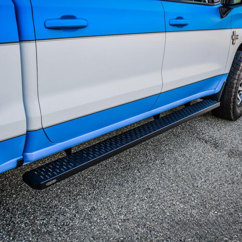 WES Running Boards - Grate - Westin Grate Steps Running Boards 90 in - Textured Black