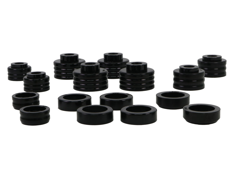 WL Bushings - Body Mount - Whiteline 1999-2004 Ford F-350 Super Duty Body Mount Bushing Set