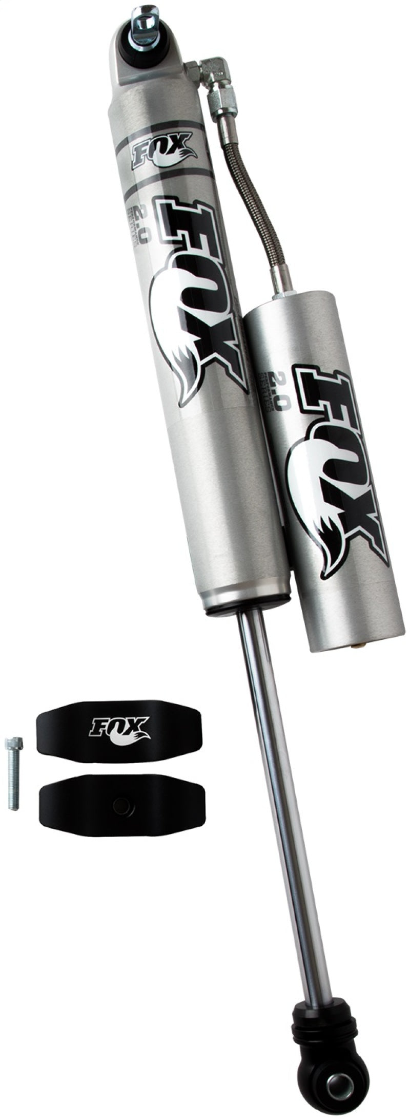 FOX 2.0 Perf Shock - Fox 07+ Jeep JK 2.0 Performance Series 9.6in. Smooth Body Remote Res. Rear Shock / 1.5-3.5in. Lift