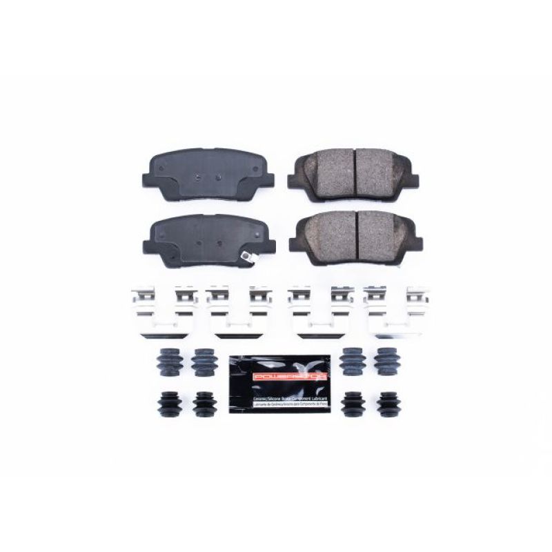 PSB Z23 Evolution Brake Pads - Power Stop 18-19 Genesis G80 Rear Z23 Evolution Sport Brake Pads w/Hardware