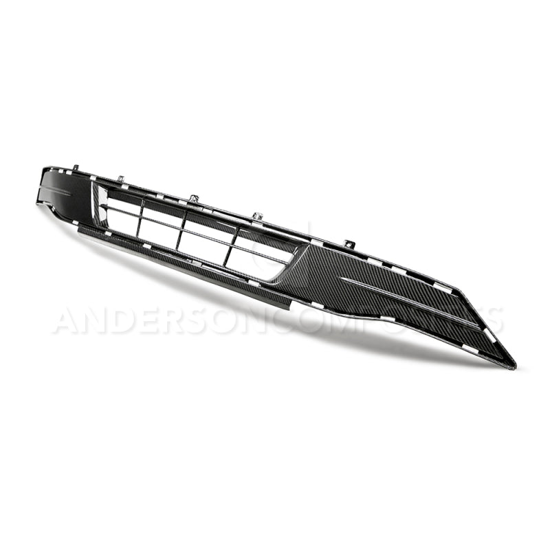 AND Front Grilles - Anderson Composites 2018 Ford Mustang Carbon Fiber Lower Grille
