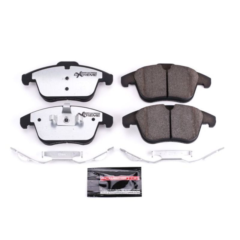 PSB Z36 Truck & Tow Brake Pads - Power Stop 08-12 Land Rover LR2 Front Z36 Truck & Tow Brake Pads w/Hardware