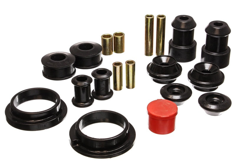 ES Hyper-Flex Sets - Black - Energy Suspension 85-92 Volkswagen Corrado (4 cyl only)/Golf II/GTI/Jetta II Black Hyper-Flex Master