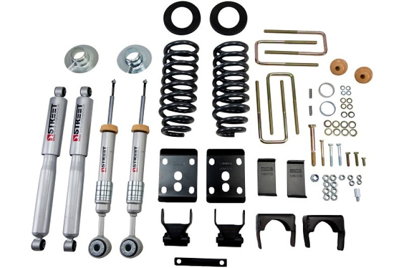 BT Lower Kit w SP Shocks - Belltech LOWERING KIT WITH SP SHOCKS