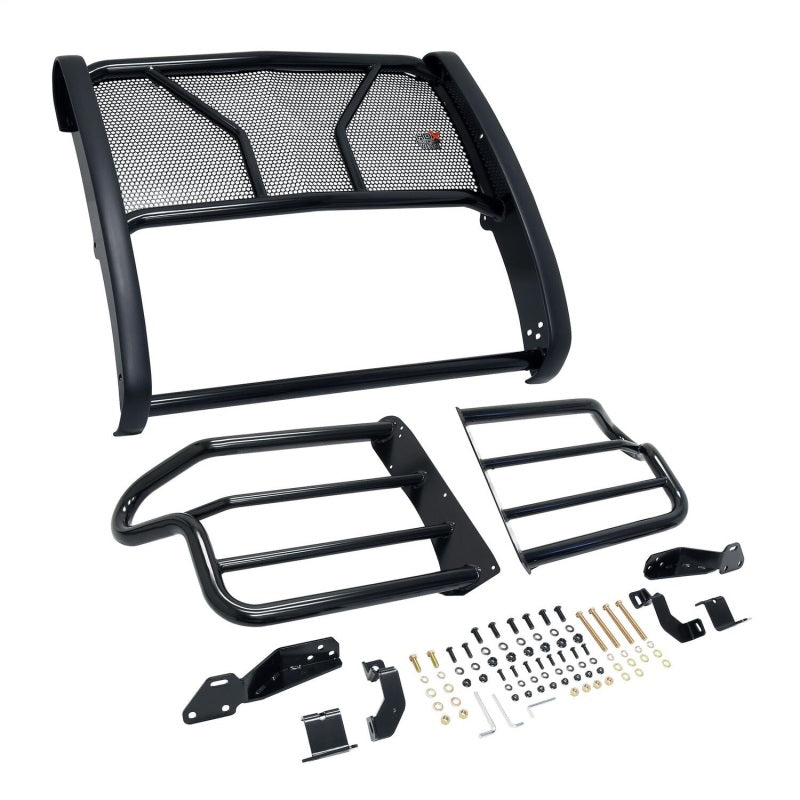 WES HDX Grille Guards - Westin 20-22 Chevrolet Silverado 2500/3500 HDX Modular Grille Guard - Black