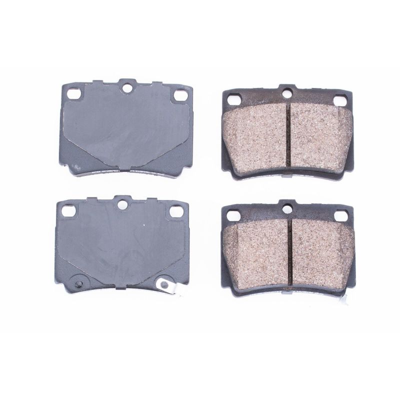 PSB Z16 Evolution Brake Pads - Power Stop 97-04 Mitsubishi Montero Sport Rear Z16 Evolution Ceramic Brake Pads