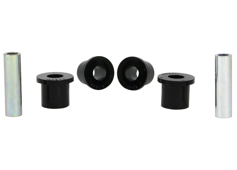 WL Bushings - Spring - Whiteline Plus 97-05 Nissan Frontier D22 2WD Rear Spring Eye and Shackle Bushing