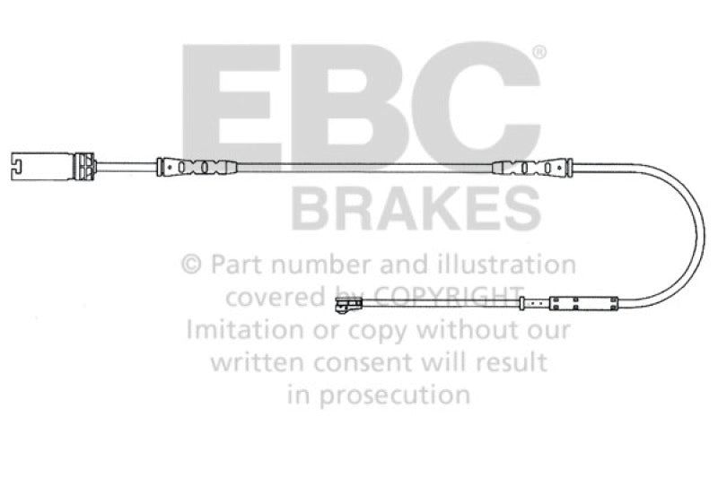 EBC Wear Leads - EBC 2010-2013 BMW 128 3.0L Front Wear Leads