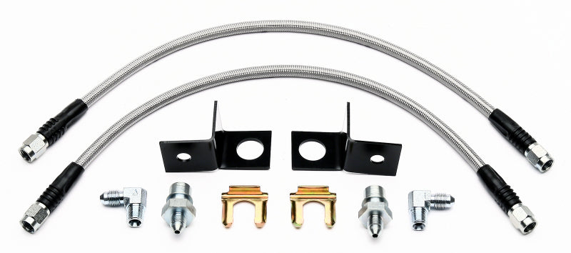 WIL Flexline Brake Hose - Wilwood Flexline Kit Rear 2005-06 Ford Mustang w/ DL Caliper