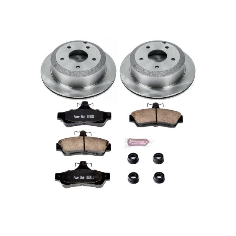 PSB Autospecialty Kit - Power Stop 05-06 Pontiac GTO Rear Autospecialty Brake Kit