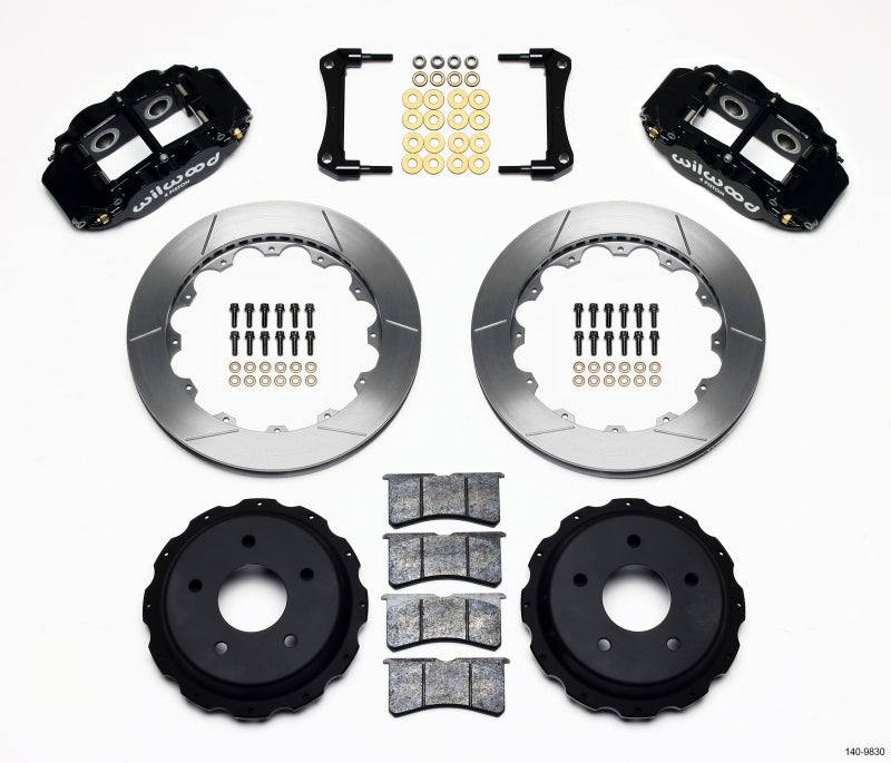 WIL Superlite Brake Kit - Wilwood Narrow Superlite 4R Rear Kit 12.88in 98-02 Camaro/Firebird