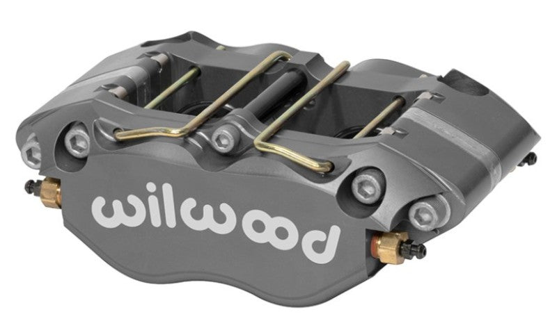 WIL Dynapro Caliper - Wilwood Caliper - Narrow Dynapro 4.75in Mount 1.12/1.12in Pistons .81in Disc - Black