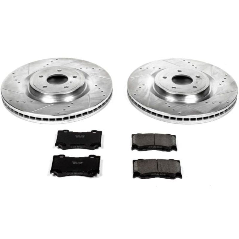PSB Z23 Evolution Kit - Power Stop 09-13 Infiniti FX50 Front Z23 Evolution Sport Brake Kit