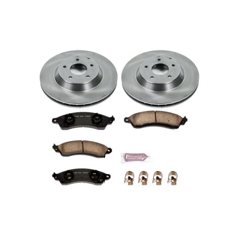 PSB Autospecialty Kit - Power Stop 88-96 Chevrolet Corvette Front Autospecialty Brake Kit