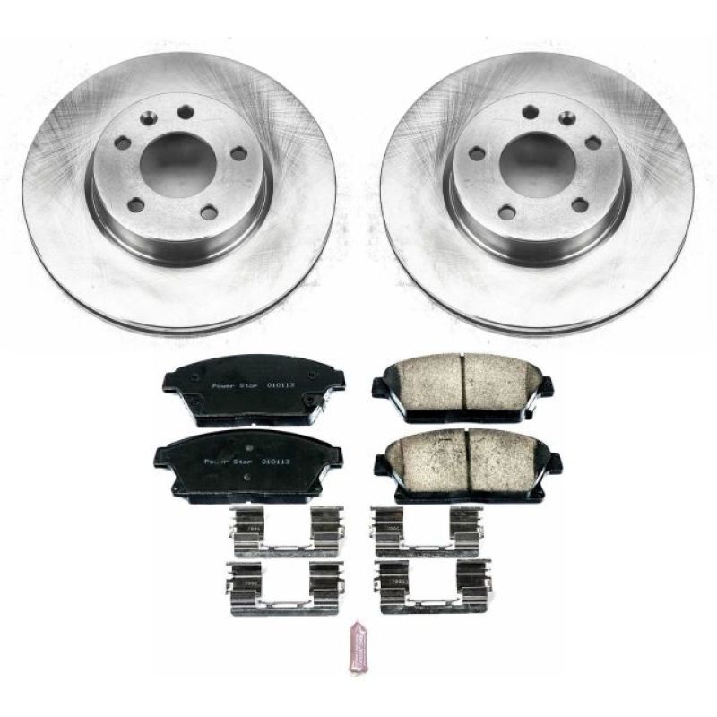 PSB Autospecialty Kit - Power Stop 13-18 Cadillac ATS Front Autospecialty Brake Kit