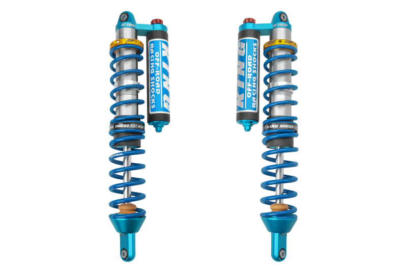 KIN 2.5 PR Coilover Shocks - King Shocks 20+ RZR Pro XP 2.5 Front Internal Bypass Piggyback Coilover w/ Finned Res & Adjuster