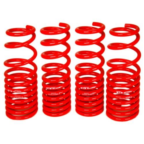 BX Lowering Springs - BLOX Racing Lowering Springs 88-91 Honda CRX Civic