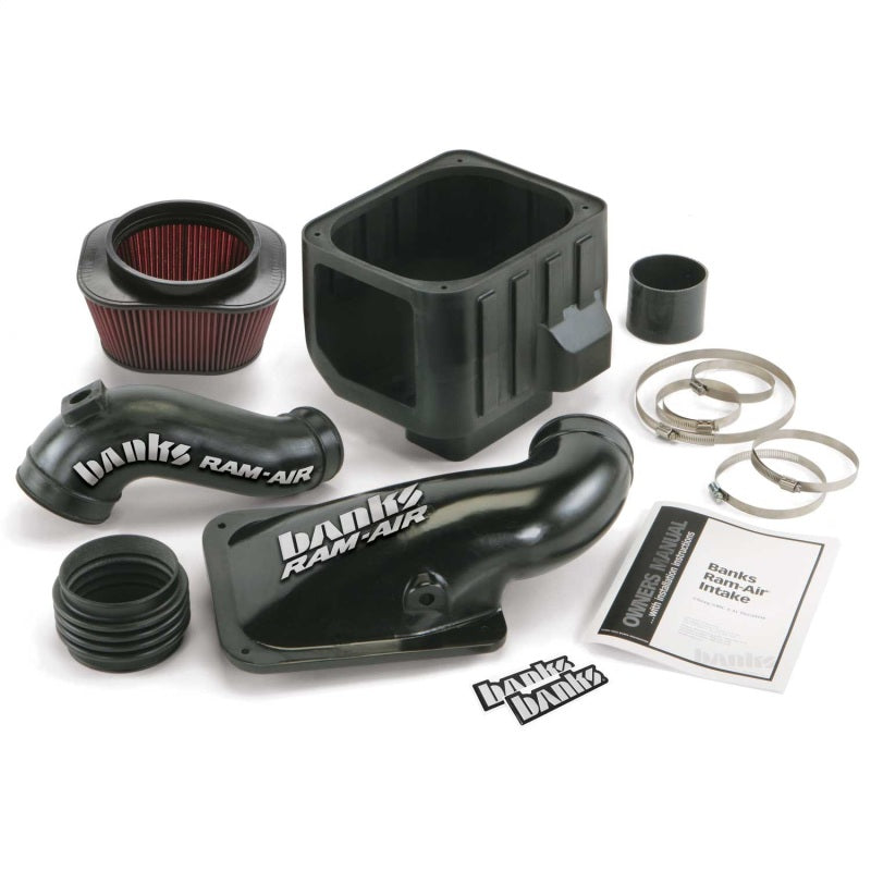 GBE Ram-Air Intake Systems - Banks Power 01-04 Chevy 6.6L Lb14 Ram-Air Intake System