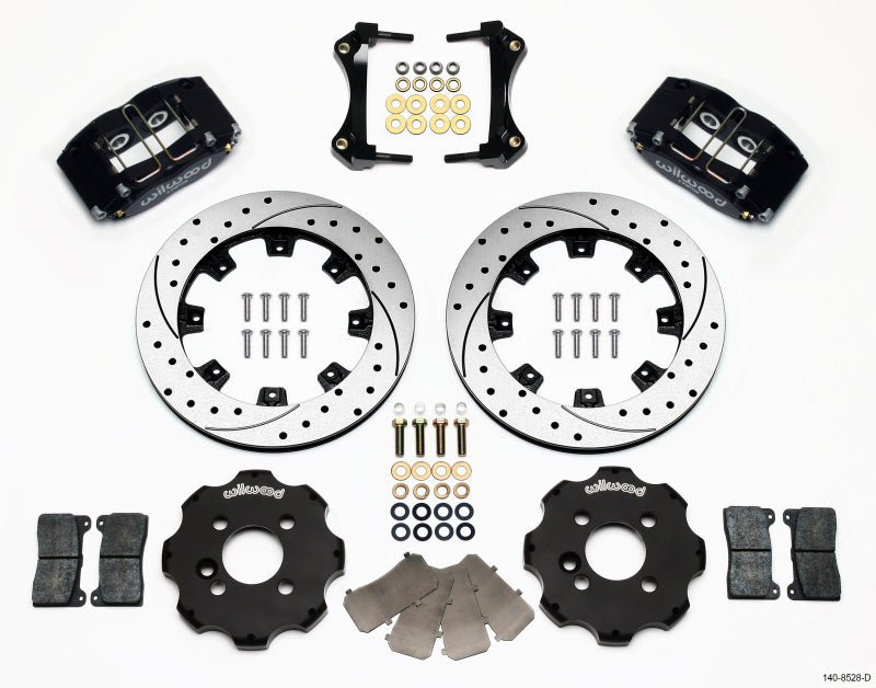 WIL Dynapro Brake Kit - Wilwood Dynapro Radial Front Kit 12.19in Drilled Mini Cooper