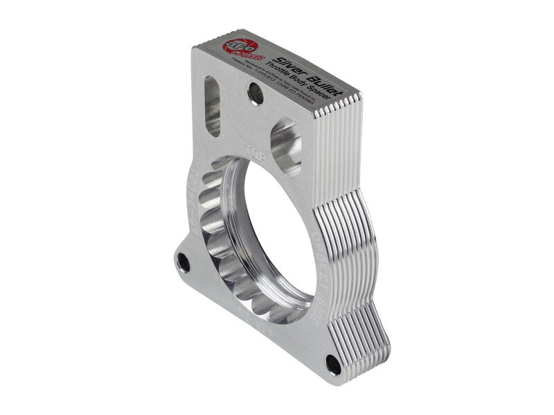 AFE Silver Bullet TBS - aFe Silver Bullet Throttle Body Spacer GM Trucks 2500/3500 96-00 V8-7.4L/01-07 V8-8.1L