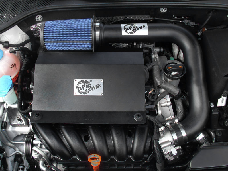 AFE Magnum FORCE Stage-2 Cold Air Intakes - aFe MagnumFORCE Intake Stage-2 PRO 5R VW 09-14 Jetta/Golf 12-14 Passat/Beetle 2.5L