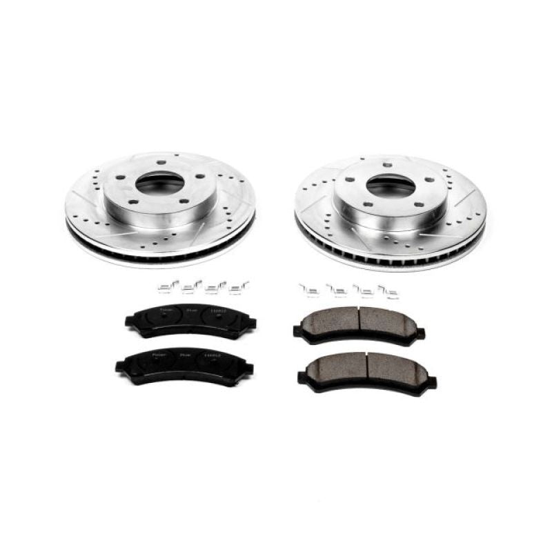 PSB Z23 Evolution Kit - Power Stop 97-05 Chevrolet Blazer Front Z23 Evolution Sport Brake Kit