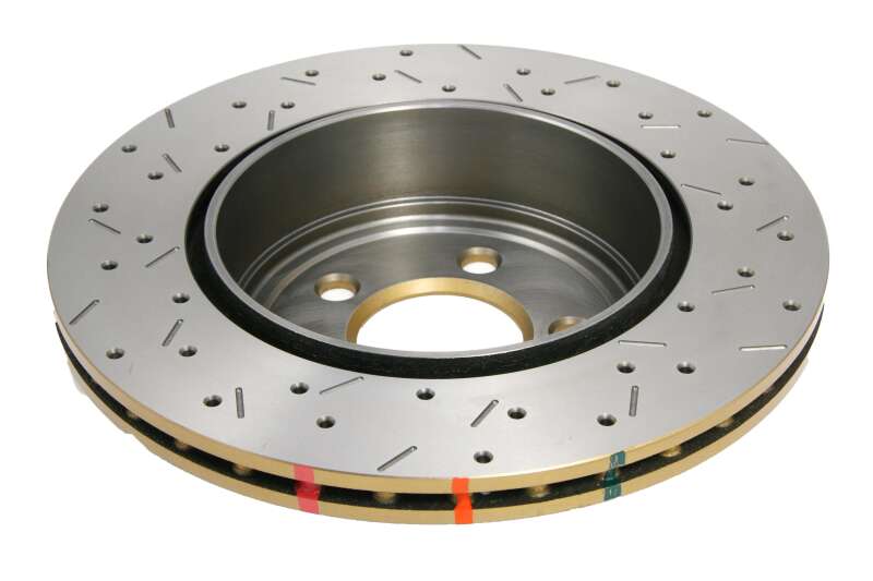 DBA 4000 Slot&Drill Rotors - DBA 08-09 Charger / Magnum / Challenger w/o Brembo Brakes Rear Drilled & Slotted 4000 Series Rotor
