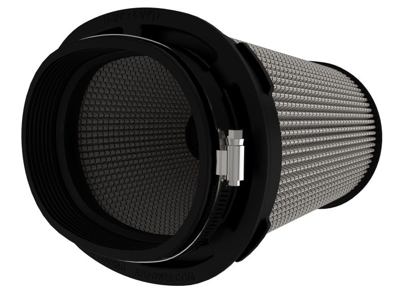AFE Universal Pro Dry S Filter - aFe Momentum Intake Rplcmnt Air Filter (6-3/4x4-3/4)IN F x (8-1/4x6-1/4)IN B x (7-1/4x5)IN T x 7IN H