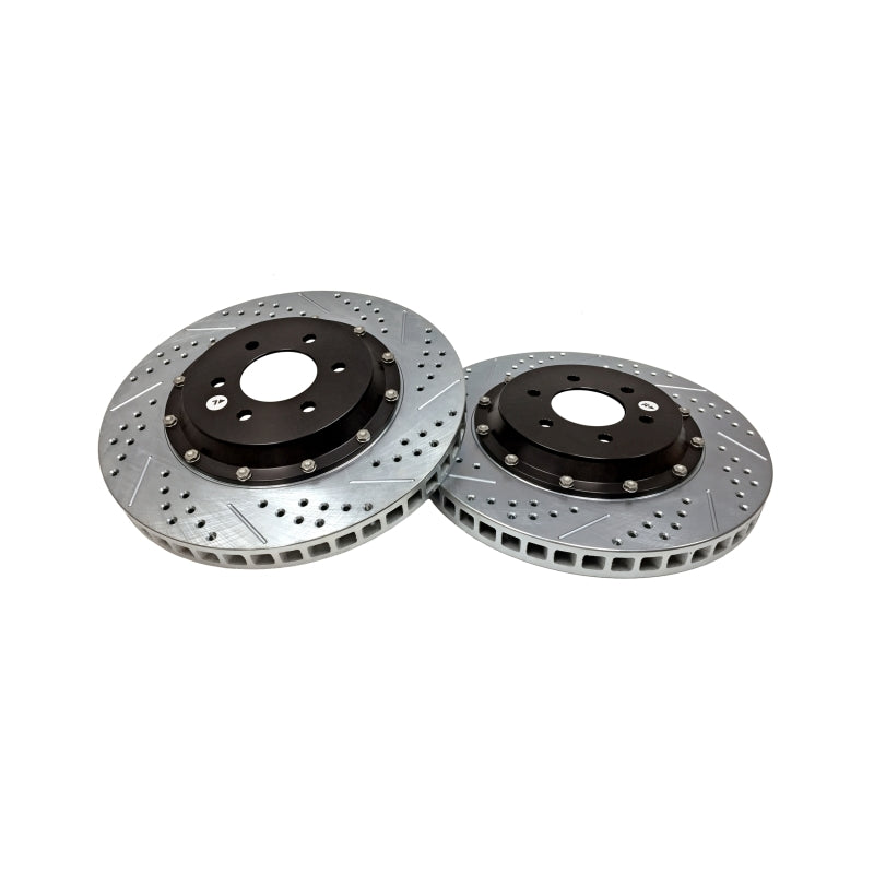 BAE Eradispeed Rotors - Baer Brakes 03-06 Dodge Viper SRT-10 Eradispeed+ Front SDZ 2-Piece Performance Brake Rotors