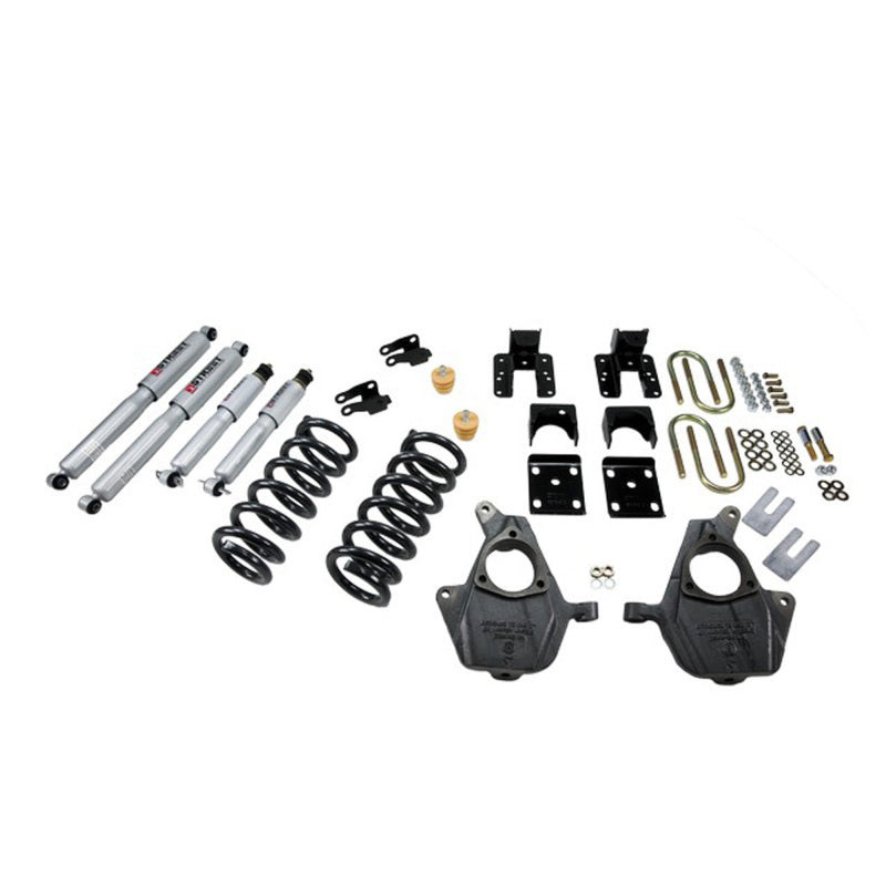 BT Lower Kit w SP Shocks - Belltech LOWERING KIT WITH SP SHOCKS