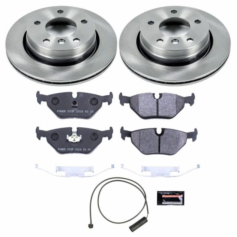 PSB Track Day SPEC Kit - Power Stop 98-99 BMW 323i Rear Track Day SPEC Brake Kit