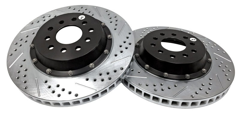 BAE Eradispeed Rotors - Baer Brakes 05-06 Pontiac GTO Eradispeed+ Front SDZ 2-Piece Performance Brake Rotors