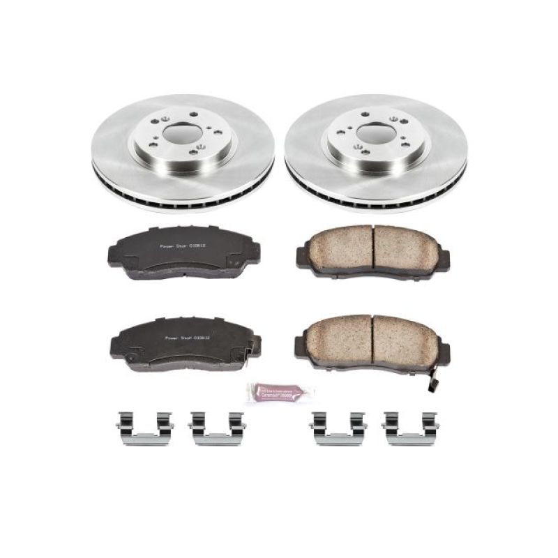 PSB Autospecialty Kit - Power Stop 11-14 Acura TSX Front Autospecialty Brake Kit
