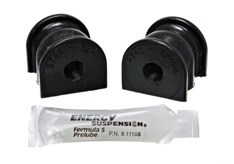 ES Sway Bar Bushings - Black - Energy Suspension 01-05 Honda Civic/CRX Black 12mm Rear Sway Bar Bushings