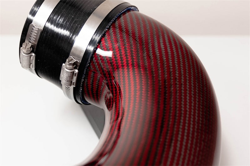 COR Air Intake Closed Box - Corsa 2014-19 Chevrolet Corvette C7 6.2L V8 Red Carbon Fiber Air Intake (Does Not Fit Z06/ZR1)