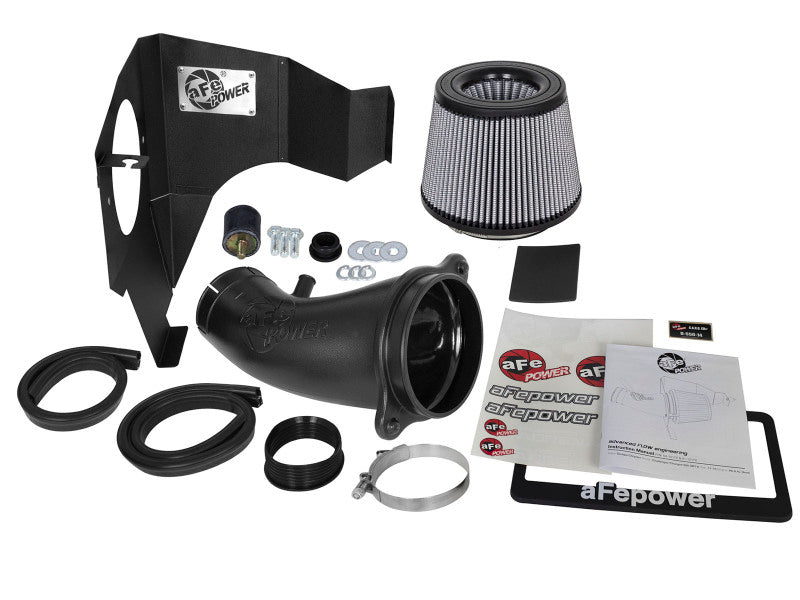 AFE Magnum FORCE Stage-2 Cold Air Intakes - aFe MagnumFORCE Intake Stage-2 Pro DRY S 11-12 Dodge Challenger/Charger/Chrysler 300, SRT8 V8 6.4L