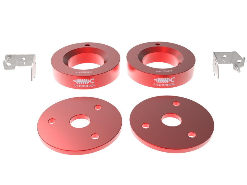 AFE Leveling Springs - aFe CONTROL 3.0in Leveling Kit Red RAM 1500 RHO 25-27 L6-3.0L (tt)