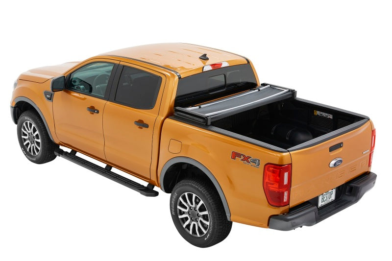 BES EZ-Fold Tonneau Covers - Bestop 19-24 Ford Ranger For 5 Ft Bed Ez-Fold Soft Tonneau